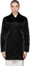 RAINS Black Drifter Mac Coat - Rains Pierre Mac Drifter Noir - 비가 흑색 드리 피터 맥 코트