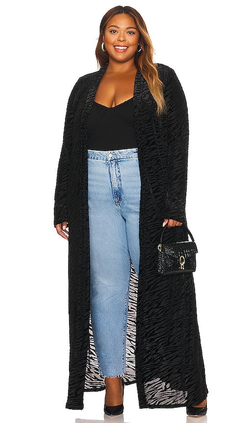 REMI x REVOLVE Edina Duster in Black Remi x revolve Edina Duster en noir remi x旋转黑色的edina duster