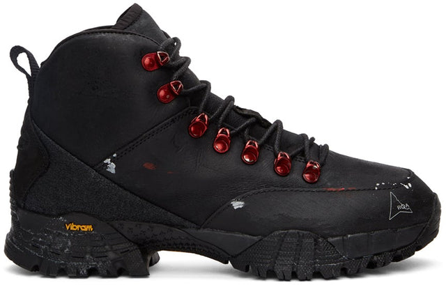 ROA Black Andreas Boots - Roa bottes noires andreas - Roa Black Andreas Boots.
