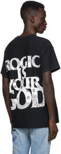 ROGIC Black 'Rogic Is Your God' T-Shirt