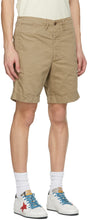 RRL Beige Chino Officer Fit Shorts
