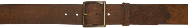 RRL Brown Jones Belt - Courroie Jones RRL Brown - RRL 브라운 존스 벨트