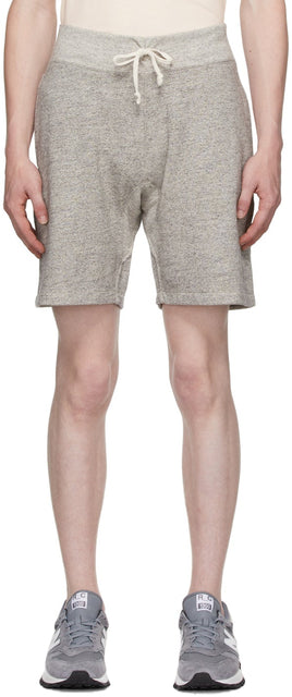 RRL Grey Fleece Shorts - Short de polaire gris rrl - RRL 회색 양털 반바지