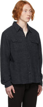 RRL Navy Cotton Work Shirt