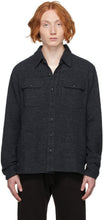 RRL Navy Cotton Work Shirt - Chemise de travail en coton Navy RRL - rrl 해군 코튼 작업 셔츠