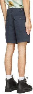 RRL Navy Herringbone Army Utility Shorts