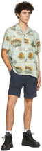 RRL Navy Herringbone Army Utility Shorts