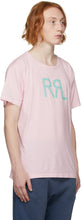 RRL Pink Logo T-Shirt