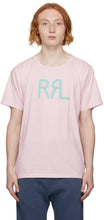 RRL Pink Logo T-Shirt - T-shirt de logo rrl rose - rrl 핑크 로고 티셔츠
