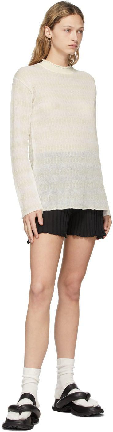 RUS SSENSE Exclusive Black Matto Shorts