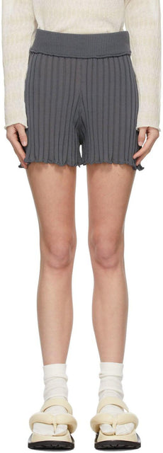 RUS SSENSE Exclusive Grey Matto Shorts - Short Matto gris exclusif de Rus Ssense - Rus Ssense 독점적 인 회색 Matto 반바지