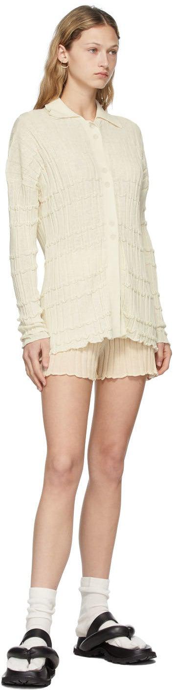 RUS SSENSE Exclusive Off-White Matto Shorts