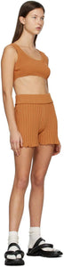 RUS SSENSE Exclusive Tan Matto Shorts