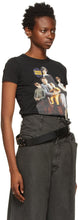 Raf Simons Black 'Family Portrait' T-Shirt