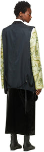 Raf Simons Black Oversized Tailored Vest