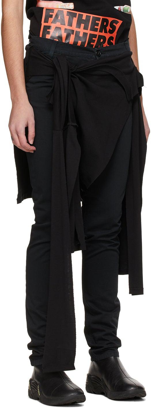 Big Pants with Elastic in Black – SVRN