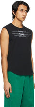 Raf Simons Black 'Teenage' Tank Top