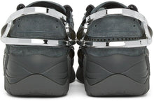 Raf Simons Grey Suede Cylon-21 Sneakers