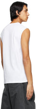 Raf Simons White Peter De Potter Edition 'Kollaps' Tank Top