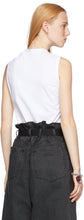 Raf Simons White Print 'Rites Of Joy' Tank Top