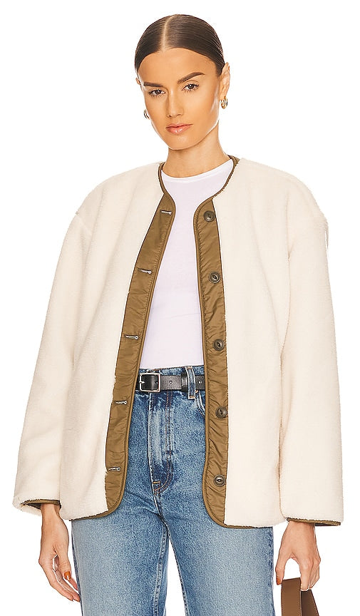 Rag & Bone Brielle Reversiable Liner in Army Draveur de chiffon et d'os Brielle inversable dans l'armée Rag＆Bone Brielle逆转陆军