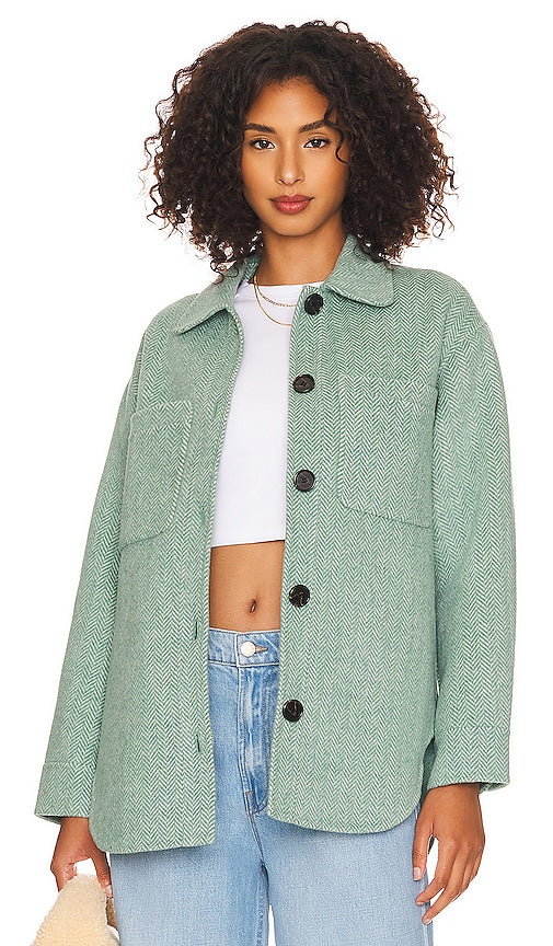 Rails Connie Schacket in Baby Blue Rails Connie Schacket en bleu bébé 铁轨Connie Schacket，淡蓝色