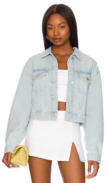 Rails Indio Denim Jacket in Blue Veste denim indio rails en bleu 铁轨Indio牛仔夹克蓝色