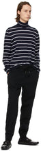 Ralph Lauren Purple Label Black Fleece Logo Lounge Pants