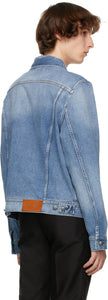 Ralph Lauren Purple Label Blue Denim Trucker Jacket