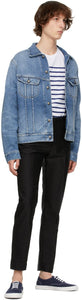 Ralph Lauren Purple Label Blue Denim Trucker Jacket