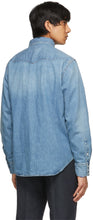 Ralph Lauren Purple Label Blue Denim Western Shirt