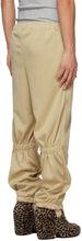 Random Identities Beige Elastic Lounge Pants