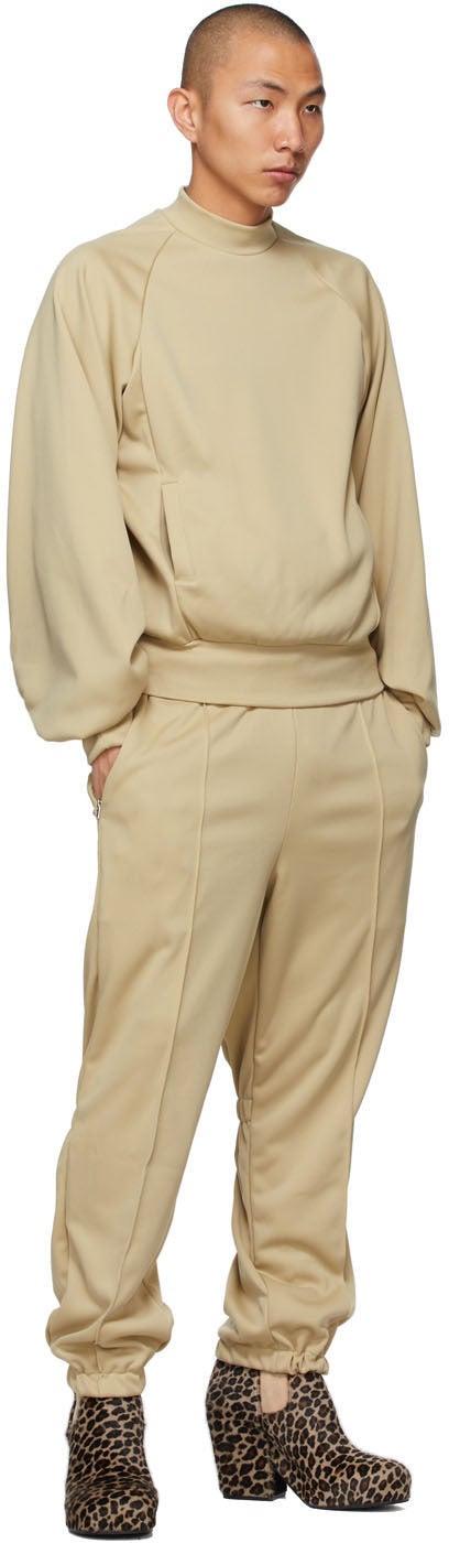 Random Identities Beige Elastic Lounge Pants