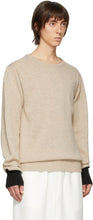 Random Identities Beige Knit Sweater