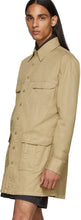 Random Identities Beige Saharienne Shirt Jacket