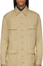 Random Identities Beige Saharienne Shirt Jacket
