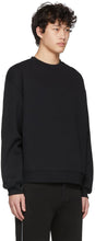 Random Identities Black Embroidered Logo Sweatshirt