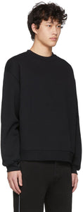 Random Identities Black Embroidered Logo Sweatshirt