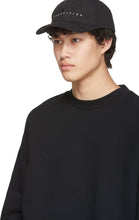 Random Identities Black Embroidered Logo Sweatshirt