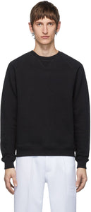 Random Identities Black Fleece Sweatshirt - Sweat-shirt en molleton noire - 무작위 ID 블랙 양털 스웨터