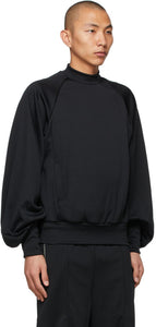 Random Identities Black Rich Sleeve Sweater