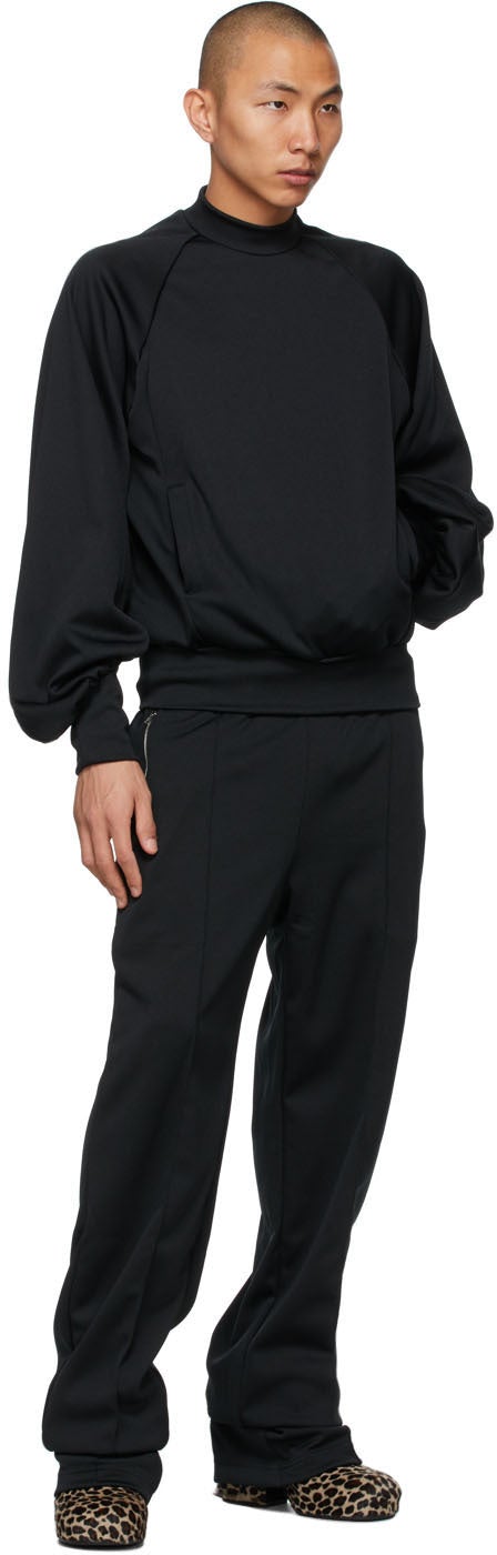 Random Identities Black Rich Sleeve Sweater
