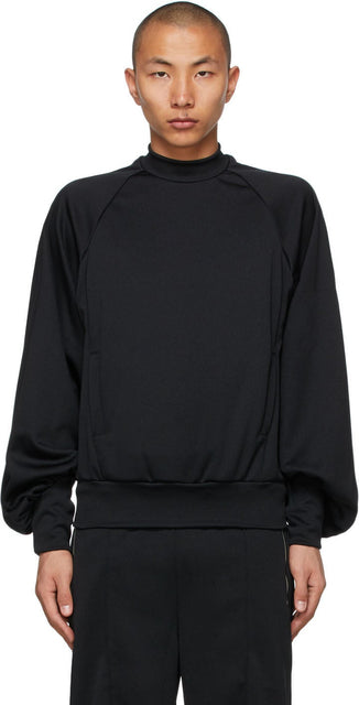 Random Identities Black Rich Sleeve Sweater - Identités aléatoires Swecheur à manches riches noires - 임의의 정체성 흑인 리치 슬리브 스웨터