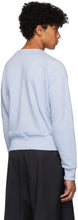 Random Identities Blue Cropped Sweatshirt