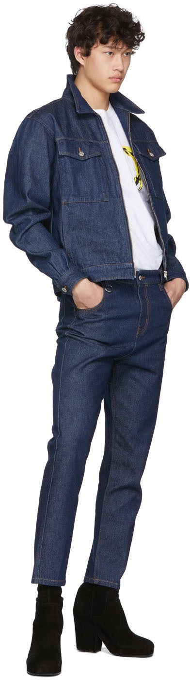 Random Identities Blue Denim Jacket
