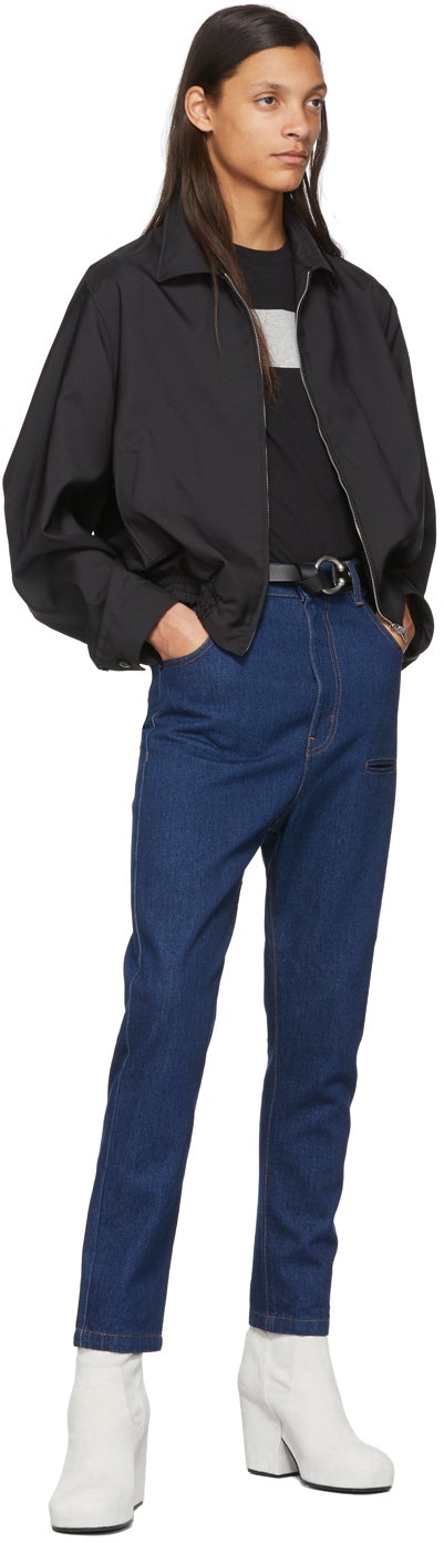 Random Identities Blue I Bless the 80's Jeans