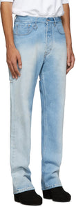 Random Identities Blue Slash Jeans