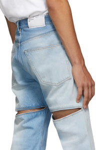 Random Identities Blue Slash Jeans