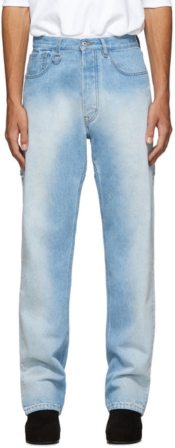Random Identities Blue Slash Jeans - Identité aléatoire Blue Slash Jeans - 임의의 정체성 블루 슬래시 청바지