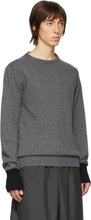 Random Identities Grey Knit Sweater